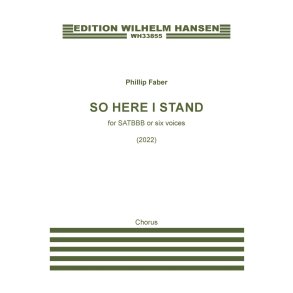 SO HERE I STAND