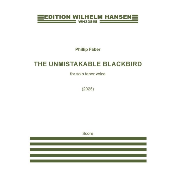 THE UNMISTAKABLE BLACKBIRD
