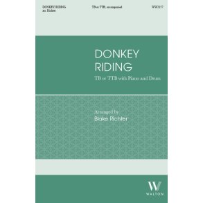 Donkey Riding: Scottish Sea Shanty - TB or TBB, Drums and Piano