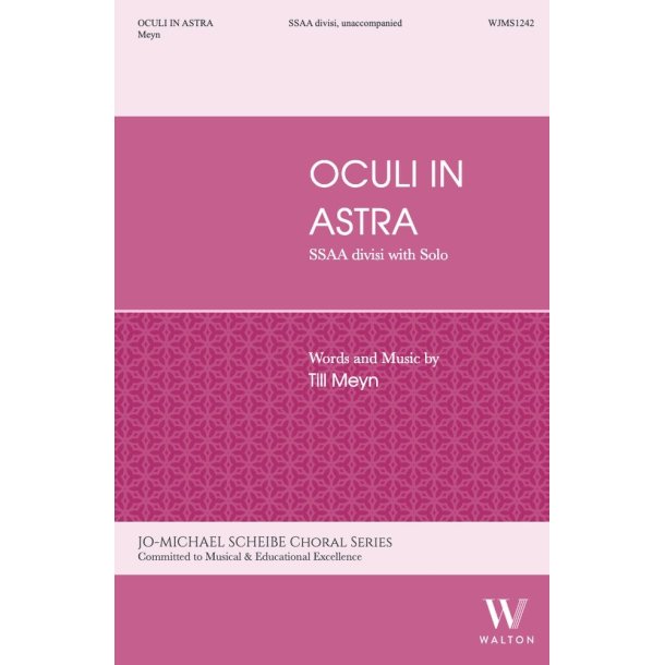 Oculi in astra: Lift Your Eyes to the Stars