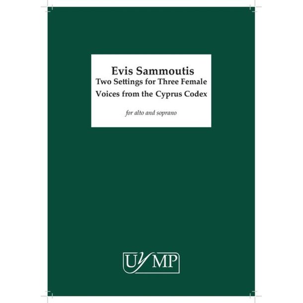 Two Settings for Three Female Voices: from the Cyprus Codex