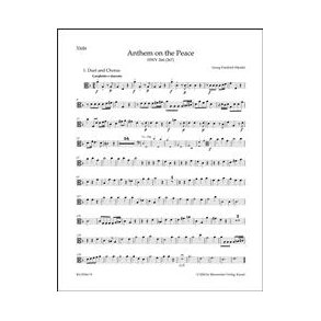Anthem on the Peace HWV 266 (267) (Viola)