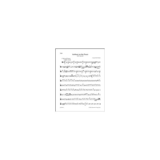 Anthem on the Peace HWV 266 (267) (Viola)
