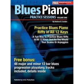 Blues Piano Practice Session V.1 In All 12 Keys