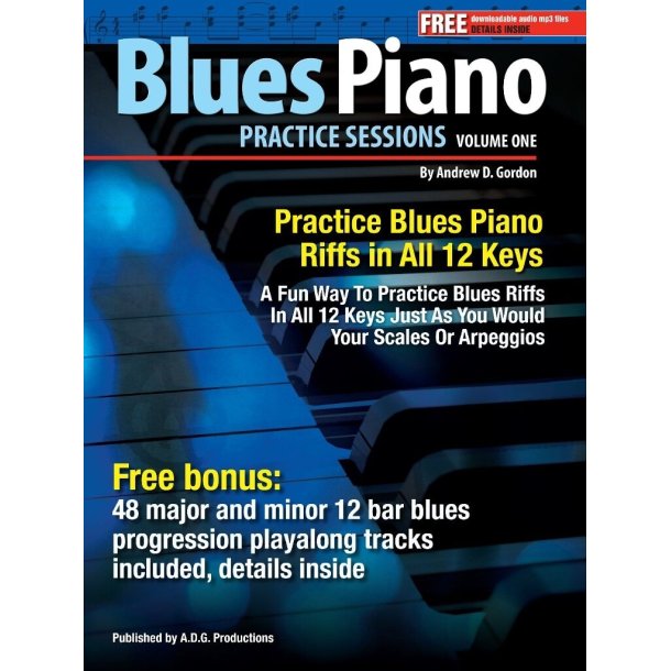 Blues Piano Practice Session V.1 In All 12 Keys