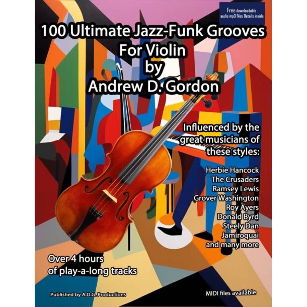 100 Ultimate Jazz-Funk Grooves for Violin
