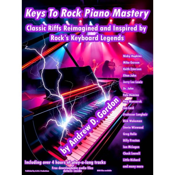 Keys to Rock Piano Mastery : Classic Riffs Reimagined and Inspired by Rock?s Keyboard Legends