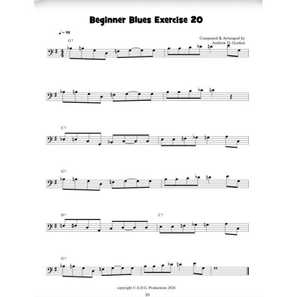 Best Beginner Blues Exercises for Trombone