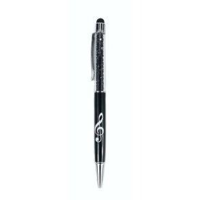 Stylus Pen med G-ngle - sort/krystal