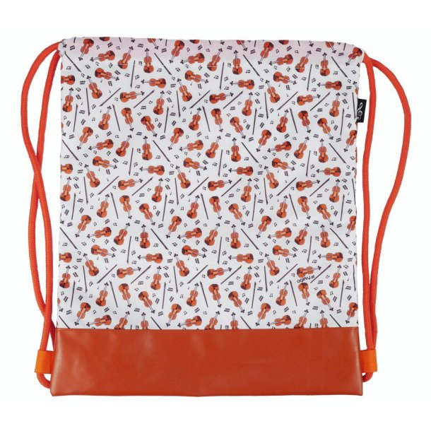 Drawstring bag violin 4C : 37*44 cm H