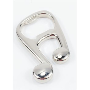 Bottle opener Flaskppnare i ttondelsnot-Design : 7cm metal