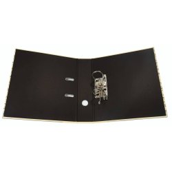 Ringbind mappe med nodelinjer creme A4/70 mm