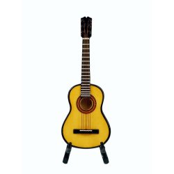 Guitar with stand&gift case : (Guitar=13 cm)