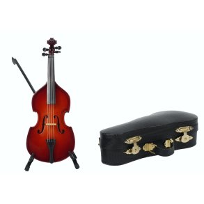 Double bass with arc with stand&gift case : (double bass=14 cm)