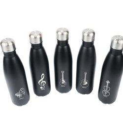 Termodrinkflaska: g-klav: (rostfritt stl / dubbelvggig) 0,5L