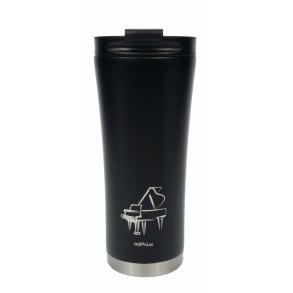 Coffee-to-Go Termokrus med flygel-design  rustfrit stl, dobbeltvgget, 0,5 L