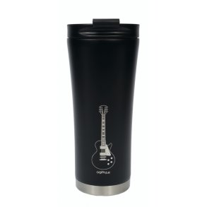 Coffee-to-Go Termomugg  Elgitarr, Rostfritt Stl, Dubbelvggad, 0,5 L