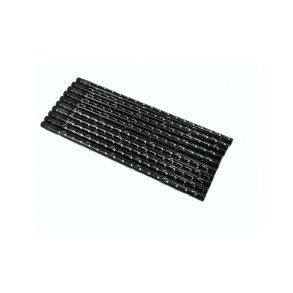 Blyantsst med sorte og slvfarvede noder  10 stk