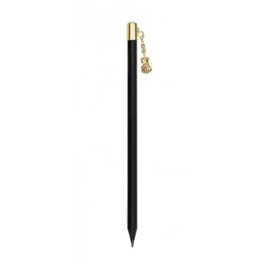 Pencil with violin charm gold