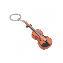 Keyring violin 3D : L: 8 cm