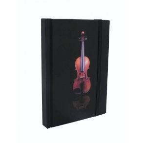 Notebook violin A6 : 96 sheets (192 pages)