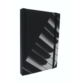 Notebook keyboard A6 : 96 sheets (192 pages)