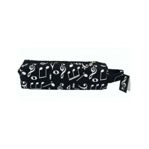Pencil case notes black : 22*5,5*6,5 CM H