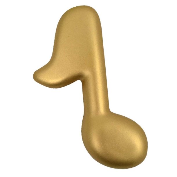 Music Note Stress Reliever : 4.75"x3.5"