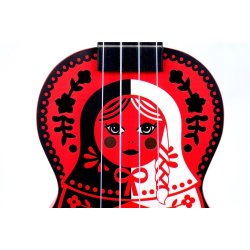 Mahalo Art Series Soprano Ukulele - Russian Doll : w/bag