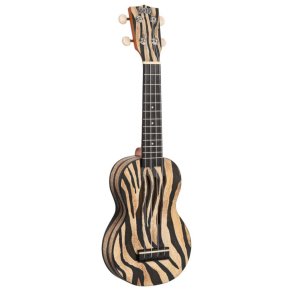 Art II Series Soprano Ukulele - Zebra : With Bag