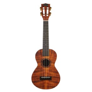 Mahalo Artist Elite Series Concert Ukulele - Photo Flame Koa : w/bag
