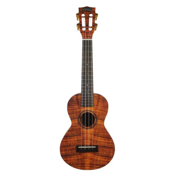 Mahalo Artist Elite Series Concert Ukulele - Photo Flame Koa : w/bag