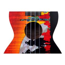 Mahalo Artist Elite Series Concert Ukulele - Wild West : w/bag