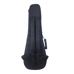 Mahalo Electric Ukulele Bass - Trans Brown With Padded Bag &amp; Shoulder Straps