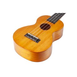 Mahalo Hano Series Concert Ukulele - Vint Nat (Wide Neck) Med taske