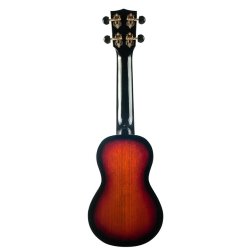 Mahalo Java Series Soprano Ukulele - 3 Tone Sunburst With gig bag