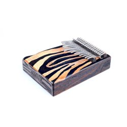Kalimba - Zebra : w/bag and tuning hammer