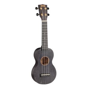 Mahalo Slimline Series Soprano Ukulele - Black