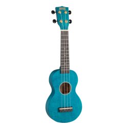 Mahalo Slimline Series Soprano Ukulele - Blue med taske