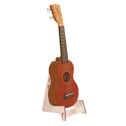 Mahalo Mahalo Engraved Wooden Ukulele Stand