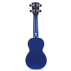 Mahalo Smiley Series Soprano Ukulele - Blue Med taske