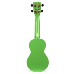 Mahalo Smiley Series Soprano Ukulele - Green Med taske