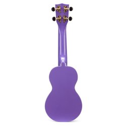 Mahalo Smiley Series Soprano Ukulele - Purple Med taske
