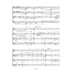 Quatre Caract&egrave;res for saxophone quartet