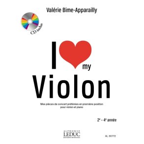 I Love my Violon : titles selected by Valérie Bime-Apparailly