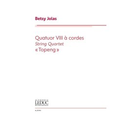 Quatuor VIII "Topeng" for string quartet