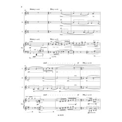 Autres Chants : pour 3 part women's choir and obligato piano