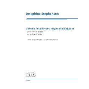 Comme l'espoir / You might all disappear