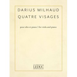 Quatre Visages : pour alto et piano | for viola and piano