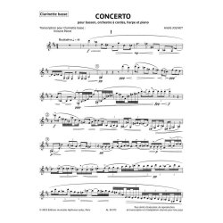 Concerto for Bassoon : transcription for Bass Clarinet